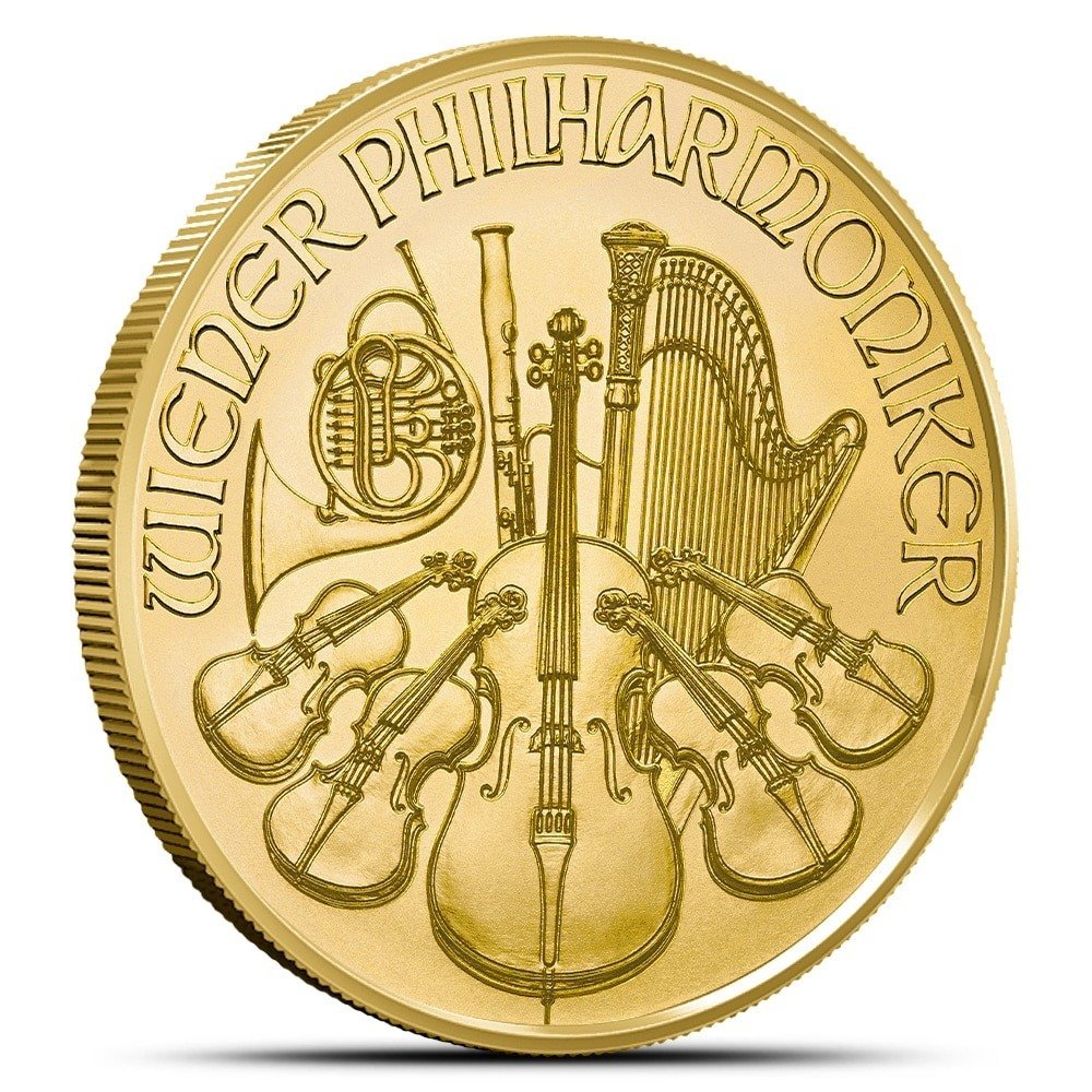 1997 1 oz Austrian Gold Philharmonic