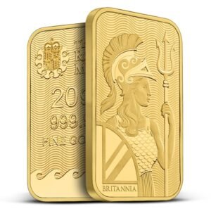 Buy 20 Gram British Gold Britannia Bar (New w/ Assay)