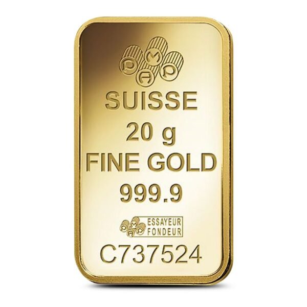 20 Gram PAMP Suisse Fortuna Veriscan Gold Bar (New w/ Assay) - Image 4