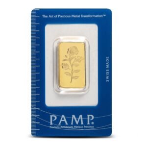 20 Gram PAMP Suisse Rosa Gold Bar (New w/ Assay)