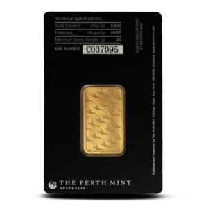 Buy 20 Gram Perth Mint Gold Bar (New w/ Assay)