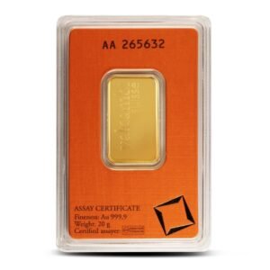 Buy 20 Gram Valcambi Gold Bar (New w/ Assay)