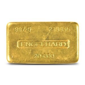 Buy 20 oz Engelhard Vintage Gold Bar (6-Digit Serial #, 997.5 Fine)