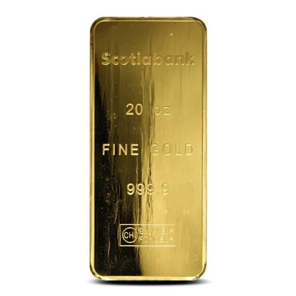 20 oz Gold Bar For Sale (Varied Condition, Any Mint) - Image 3
