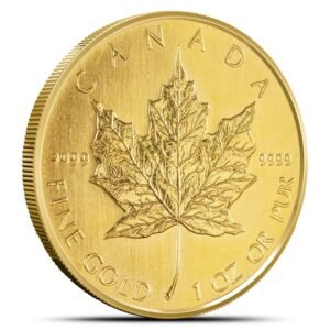 2003 1 oz Canadian Gold Maple Leaf Coin