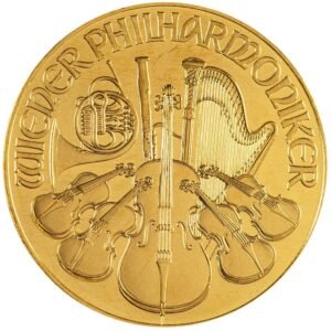 2004 1 oz Austrian Gold Philharmonic Coin