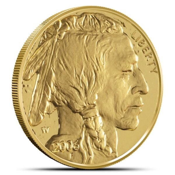 2006-W 1 oz Proof American Gold Buffalo Coin (Box + CoA) - Image 2