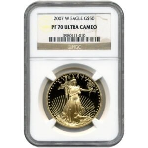 2007-W 1 oz Proof American Gold Eagle Coin NGC PF70 UCAM