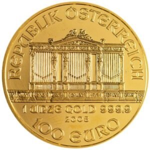 2008 1 oz Austrian Gold Philharmonic Coin