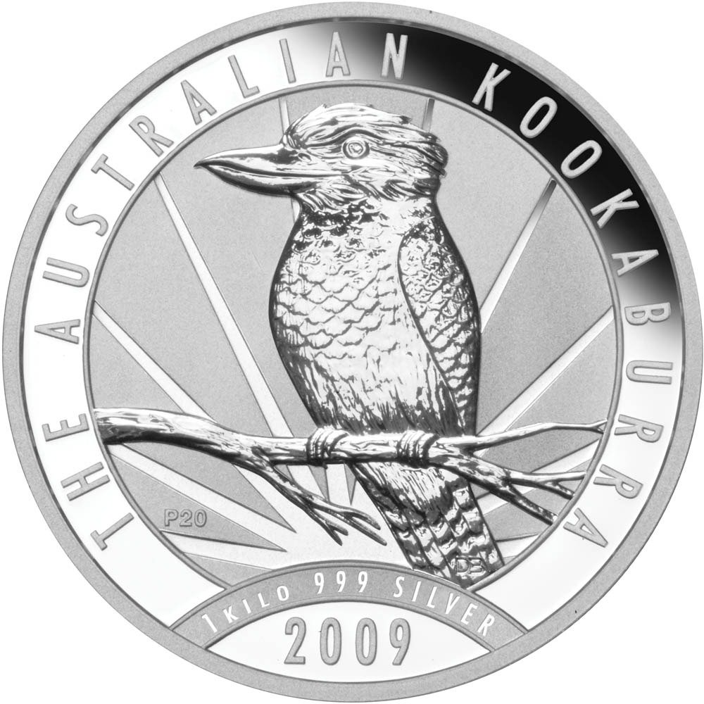 2009 1 Kilo Australian Silver Kookabu