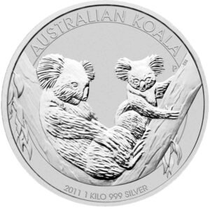2011 1 Kilo Australian Silver Koala Coin