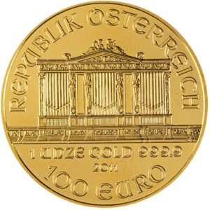 2011 1 oz Austrian Gold Philharmonic Coin