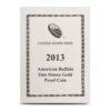 2013-W 1 oz Proof American Gold Buffalo Coin (Box + CoA) - Image 4
