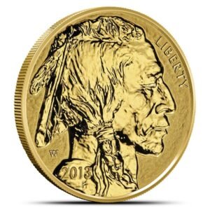 2013-W 1 oz Reverse Proof American Gold Buffalo Coin (Box + CoA)