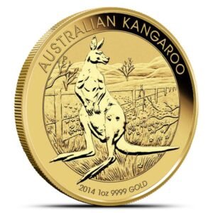 2014 1 oz Australian Gold Kangaroo Coin (BU)