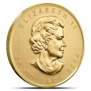 2014 1 oz Canadian Gold Maple Leaf Coin (BU)