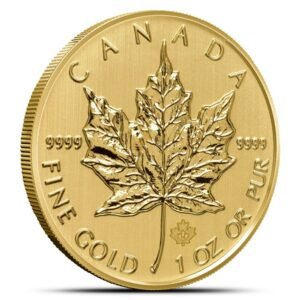 2014 1 oz Canadian Gold Maple Leaf Coin (BU)