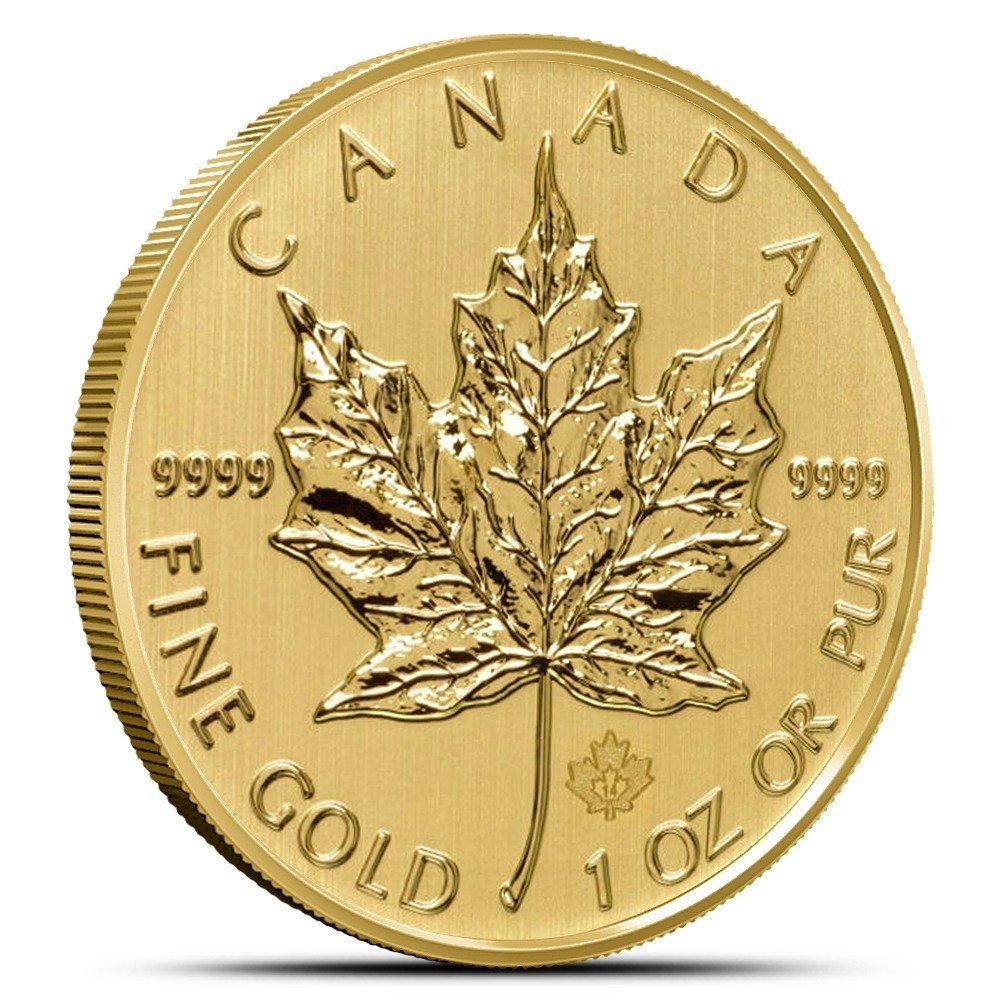 2014 1 oz Canadian Gold Maple Leaf Co