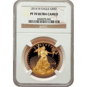 2014-W 1 oz Proof American Gold Eagle Coin NGC PF70 UCAM