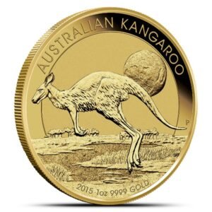 2015 1 oz Australian Gold Kangaroo Coin (BU)