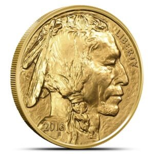 2016 1 oz American Gold Buffalo Coin (BU)