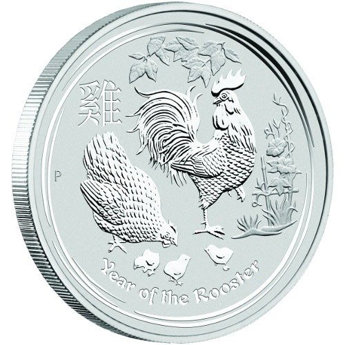 1 Kilo Australian Silver Lunar Rooste