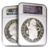 2017 1 Kilo Proof British Silver Quee