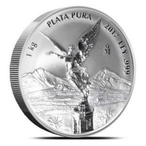 2017 1 Kilo Reverse Proof Mexican Silver Libertad Coin