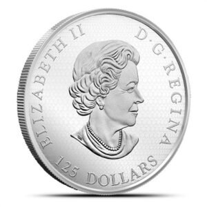 2017 500 Gram Proof $125 Canadian Silver Elk Coin (Box + CoA)