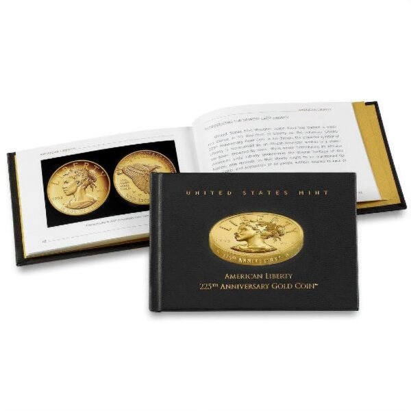 2017-W 1 oz High Relief 225th Anniversary American Liberty Gold Coin (Box + CoA) - Image 5