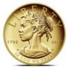 2017-W 1 oz High Relief 225th Anniversary American Liberty Gold Coin (Box + CoA) - Image 2