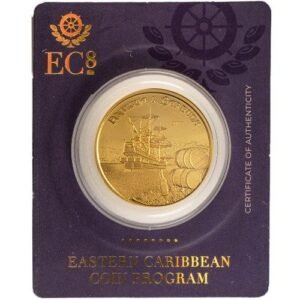 2018 1 oz EC8 Gold Antigua & Barbuda Coin (BU)