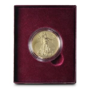 2018-W 1 oz Burnished American Gold Eagle Coin (Box + CoA)