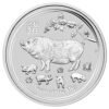 1 Kilo Australian Silver Lunar Pig Co