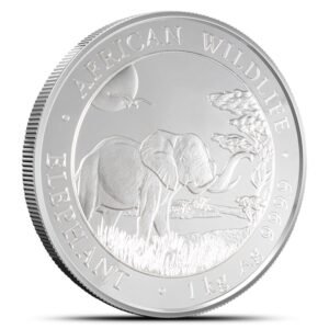 2019 1 Kilo Somalia Silver Elephant Coin