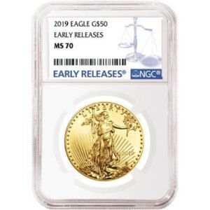 2019 1 oz American Gold Eagle Coin NGC MS70 ER