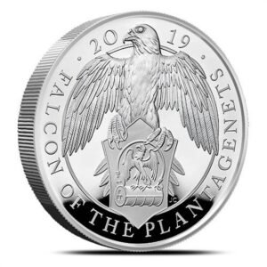10 oz Proof British Silver Queen's Be