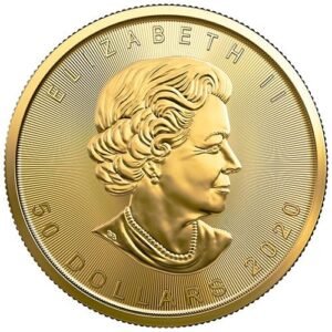 2020 1 oz Canadian Gold Maple Leaf Coin