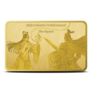 2020 1 oz South Korean Chiwoo Cheonwang The Square Rattus Gold Bar (New)