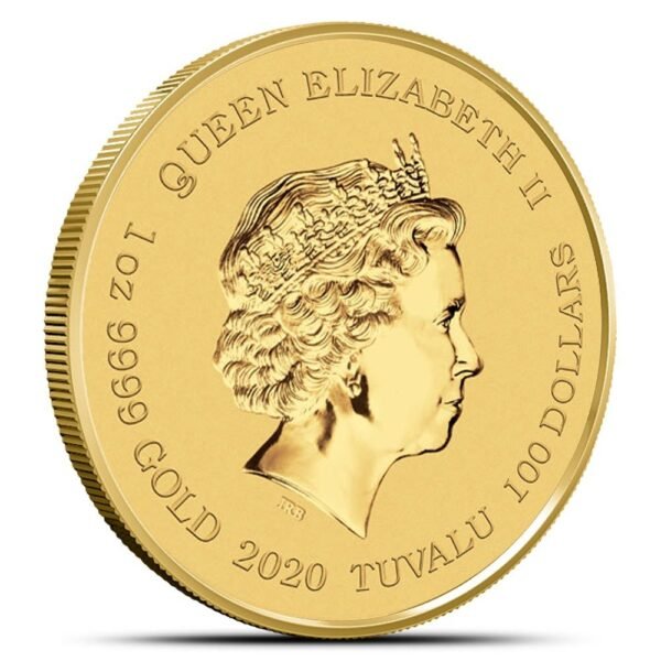 2020 1 oz Tuvalu James Bond Series 007 Gold Coin - Image 2