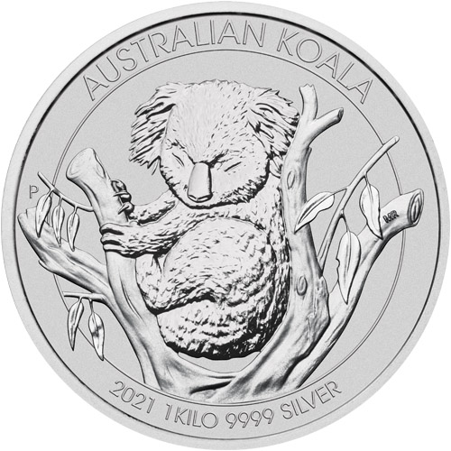 2021 1 Kilo Australian Silver Koala C