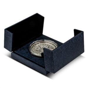 2022 1 Kilo Antique Samoa Silver Easter Island Coin (Box + CoA)