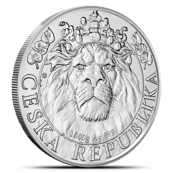 2022 1 Kilo Niue Czech Lion Silver Co