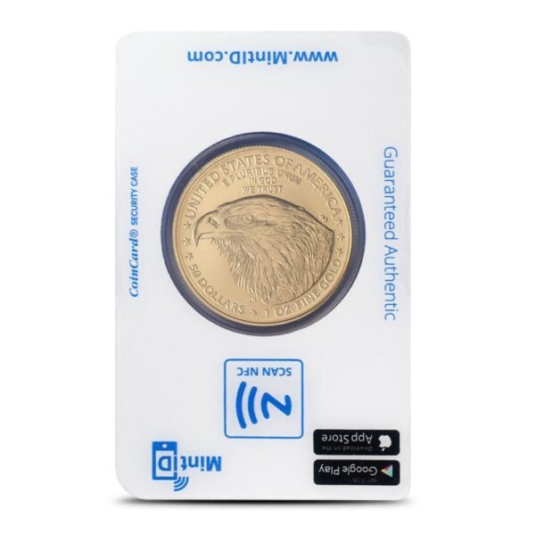 Buy 2022 1 oz American Gold Eagle Coin (MintID, AES-128 Encrypted) - Image 2