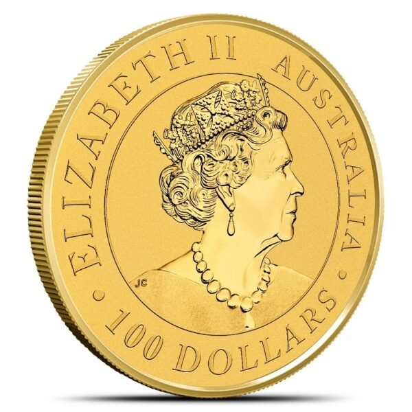 2022 1 oz Australian Gold Kangaroo Coin (BU) - Image 2