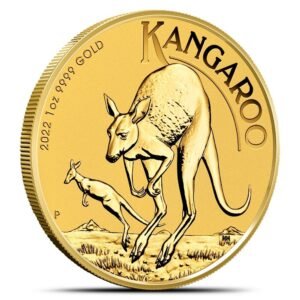 2022 1 oz Australian Gold Kangaroo Coin (BU)