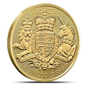 2022 1 oz British Gold Royal Arms Coin (BU)