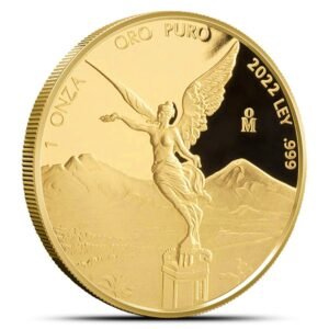 2022 1 oz Proof Mexican Gold Libertad Coin (In Capsule)