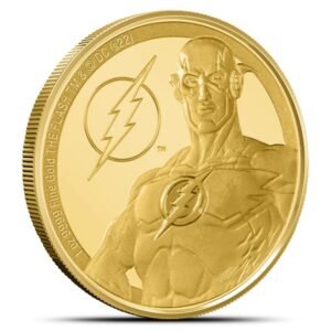 2022 1 oz Proof Niue Gold Classic Superhero Flash Coin