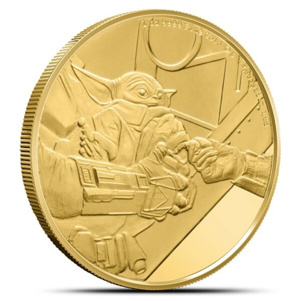 1 oz Proof Niue Gold Mandalorian Grog
